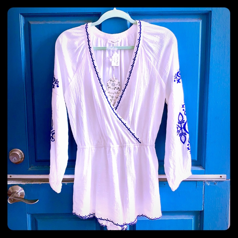 NWT Honey Belle Romper from Honey Punch
